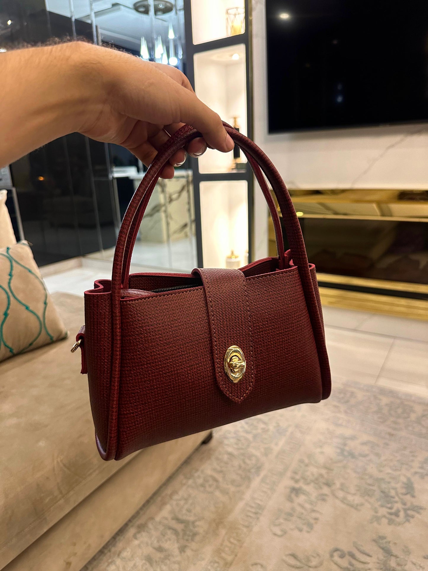 The Heritage Luxe Collection –
Imperial Maroon.