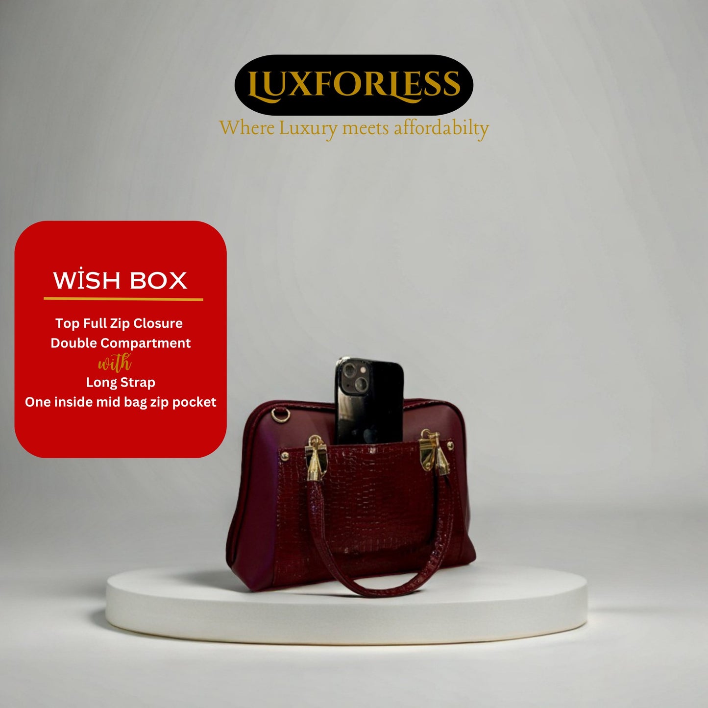 Wish box - Maroon
