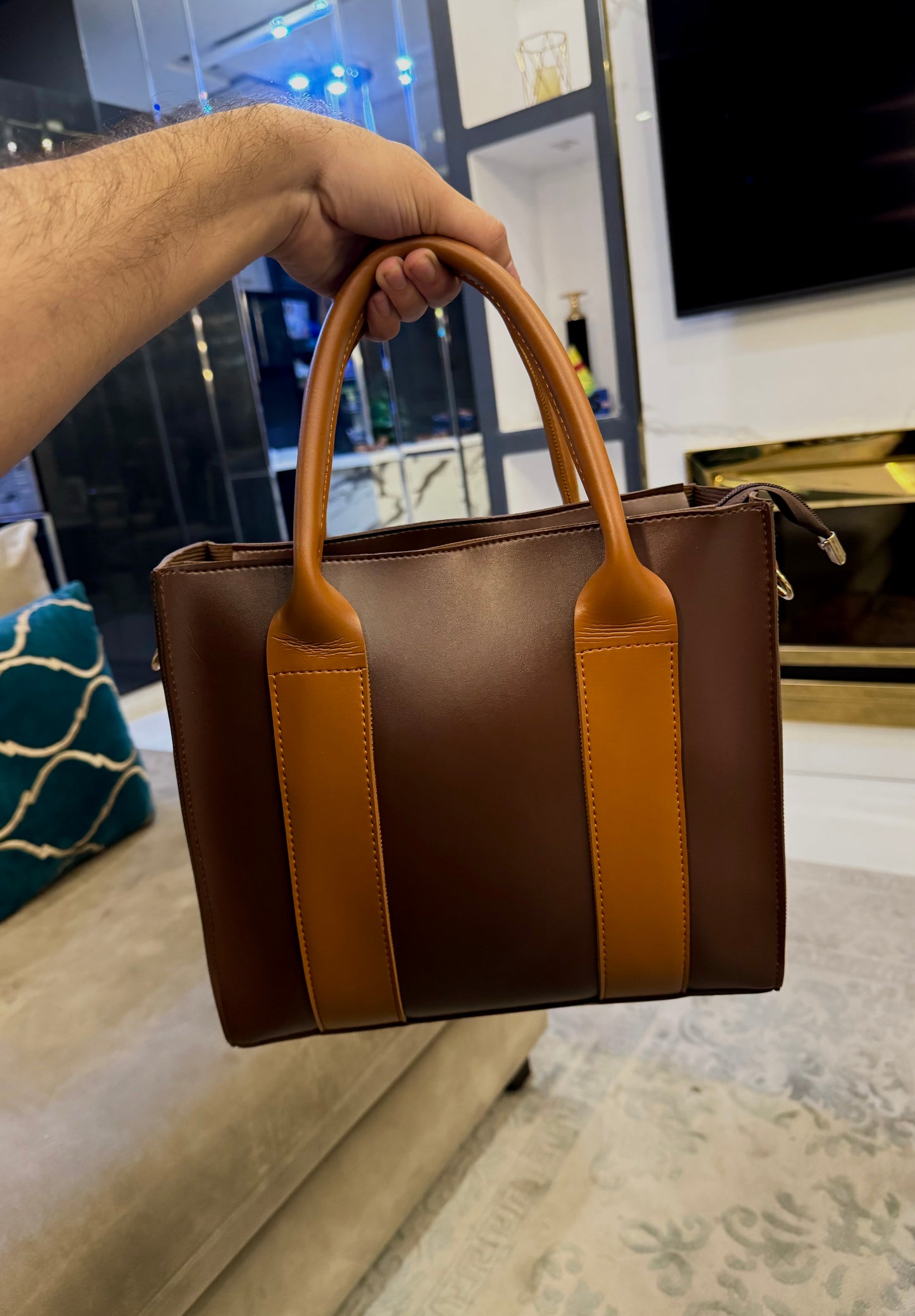 Italian Tote - Brown