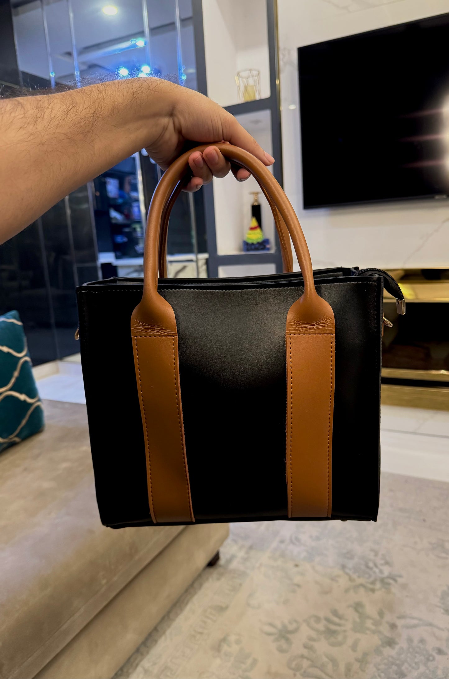 Italian Tote - Black