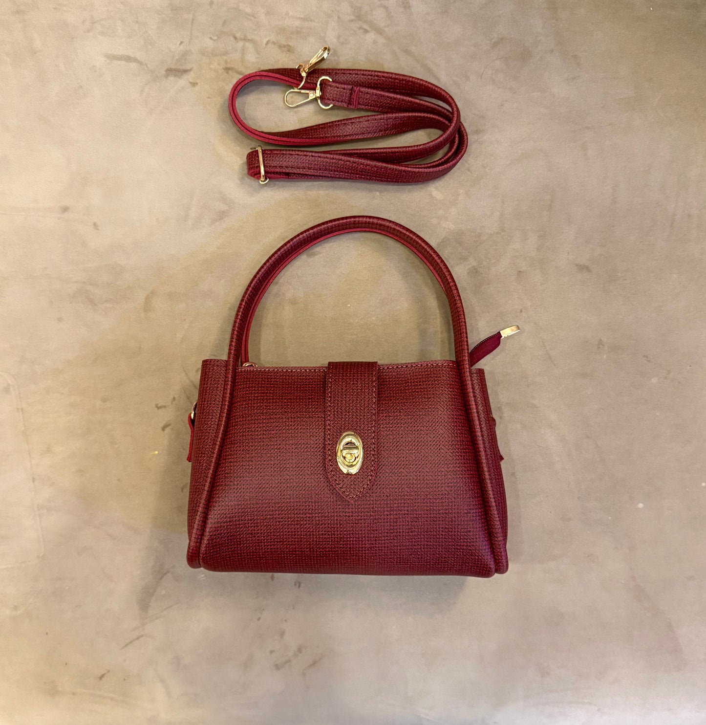 The Heritage Luxe Collection –
Imperial Maroon.