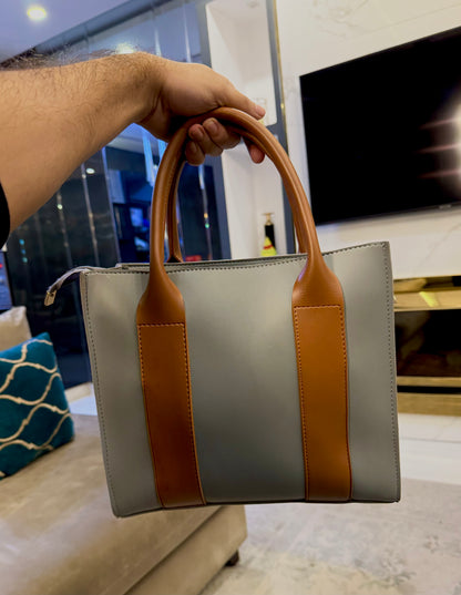 Italian Tote - Grey