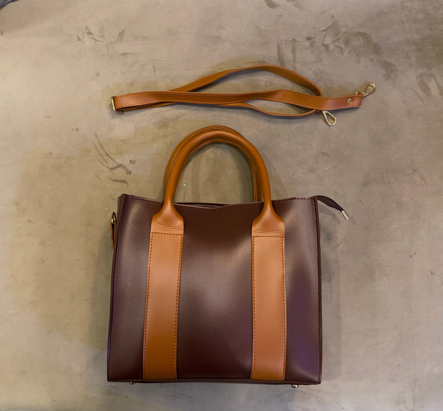 Italian Tote - Brown
