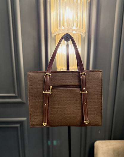 The Heritage Lux Collection – Walnut Royale Tote