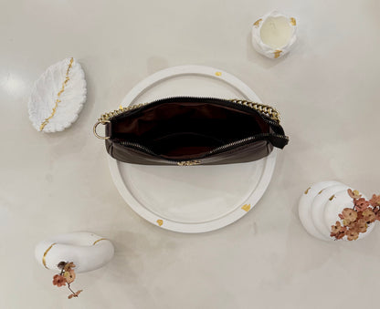 Signature Classic Luxe Collection – Classic Brown Crossbody