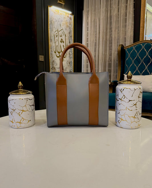 Italian Tote - Grey