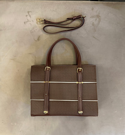 The Heritage Lux Collection – Walnut Royale Tote