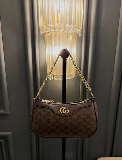 Signature Classic Luxe Collection – Classic Brown Crossbody