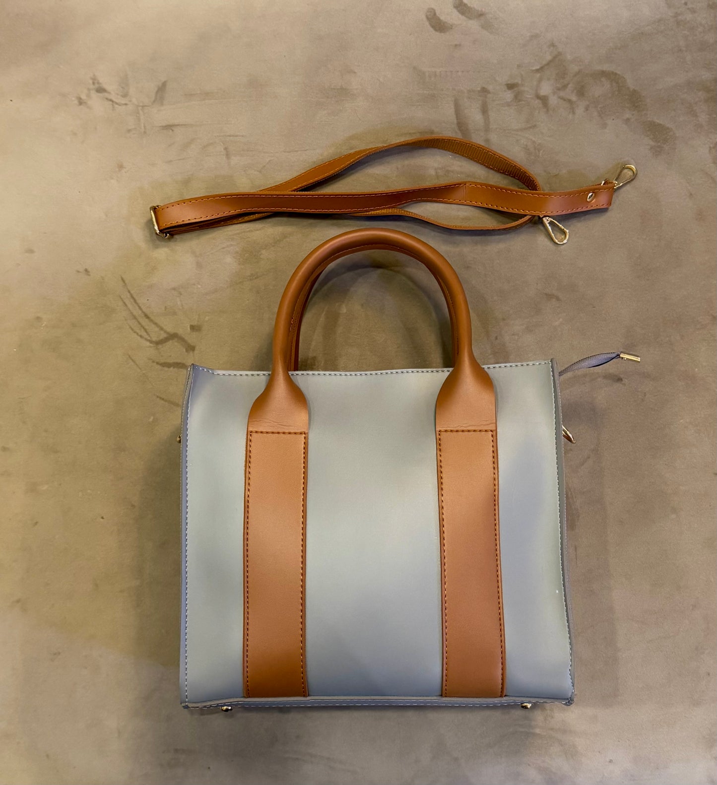 Italian Tote - Grey