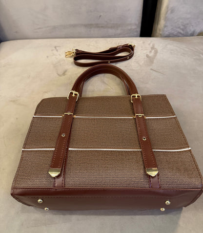 The Heritage Lux Collection – Walnut Royale Tote