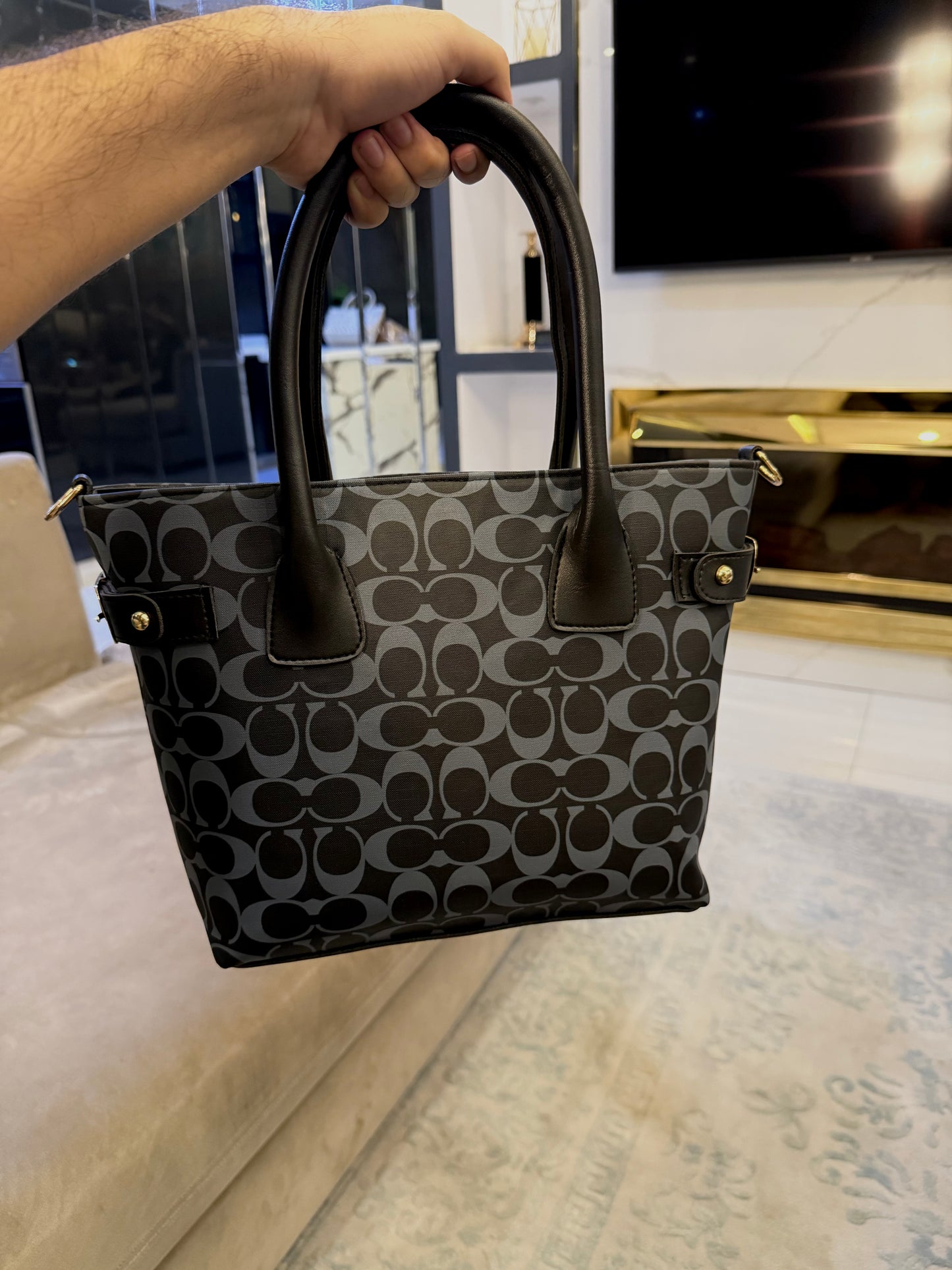 The Heritage Luxe Collection - Midnight Grace Tote.