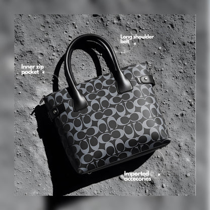 The Heritage Luxe Collection - Midnight Grace Tote.