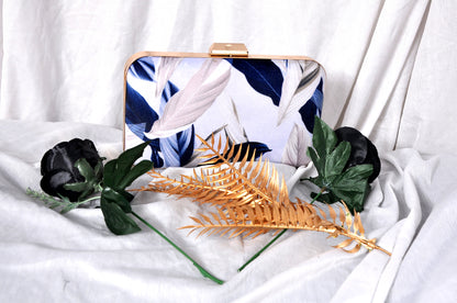 Platinum clutch - Floral edition