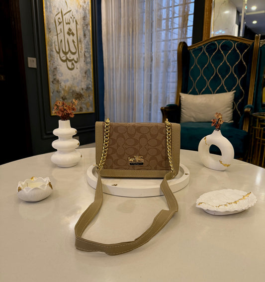 The Heritage Luxe Collection – Desert Gold Crossbody.