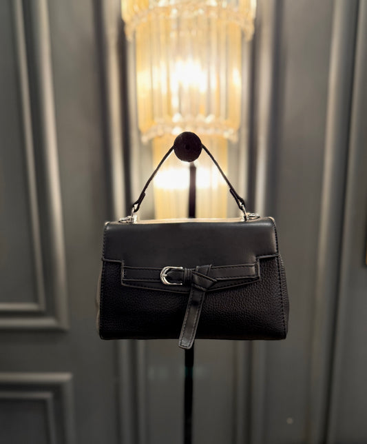 Signature Classic Luxe collection - Belted Top-Handle Bag