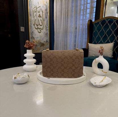 The Heritage Luxe Collection – Desert Gold Crossbody.