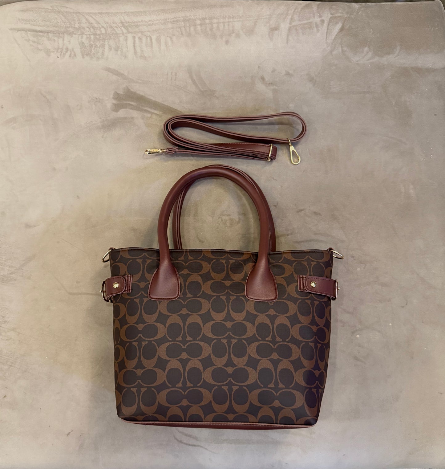 The Heritage Luxe Collection - Mocha Brown Prestige Tote.
