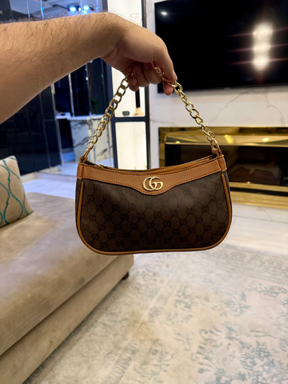 Signature Classic Luxe Collection – Tan Brown Crossbody