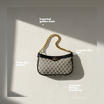 Signature Classic Luxe Collection – Ivory Glow Crossbody